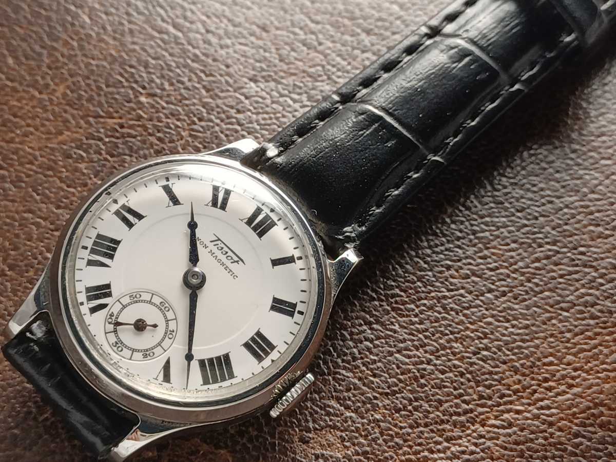 TISSOT1940年代製 ティソ アンティマグネティーク ローマン