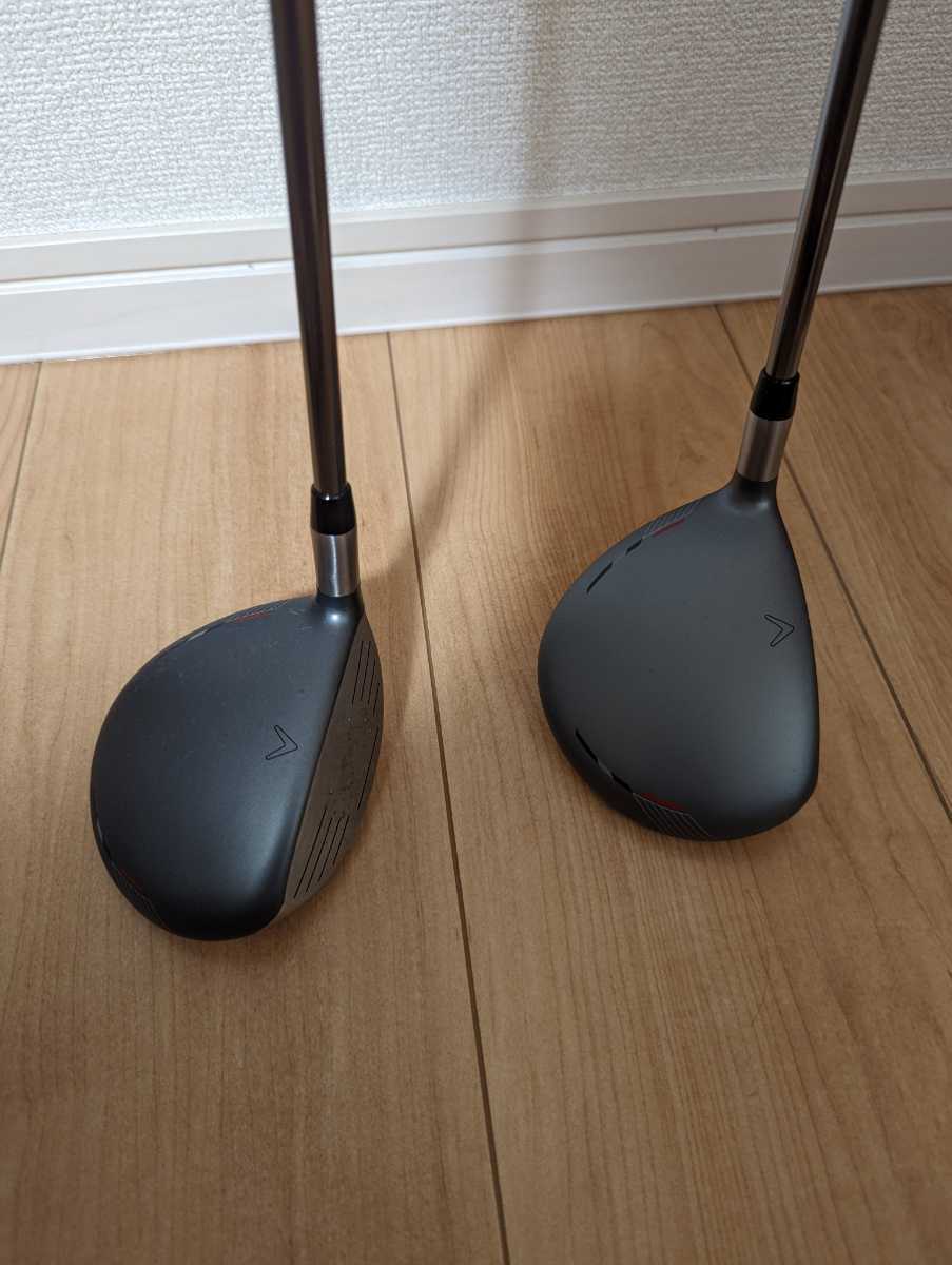 キャロウェイ xhot フェアウェイウッド 3w5w 2本セットusモデル？レア