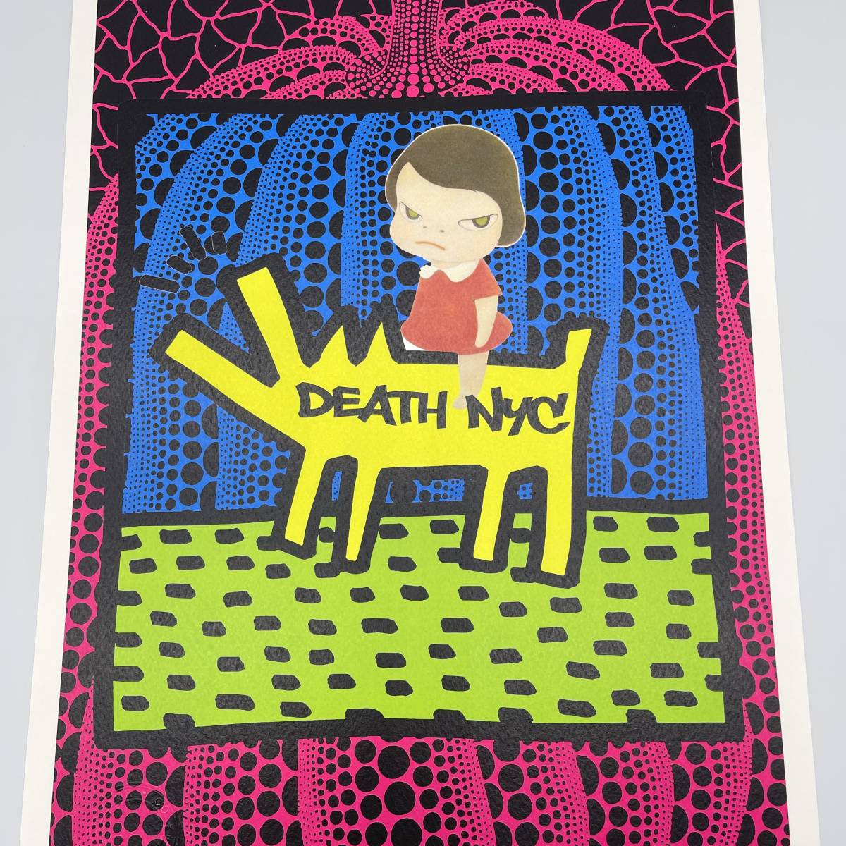 DEATH NYC 世界限定100枚 アートポスター 奈良美智 NARA YOSHITOMO