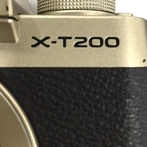 FUJIFILM X-T200 XC 15-45mm 1:3.5-5.6 OIS PZ ミラーレス一眼 デジタルカメラ 通電確認済み X-T200 Fujifilm Camera Stabilization Power new