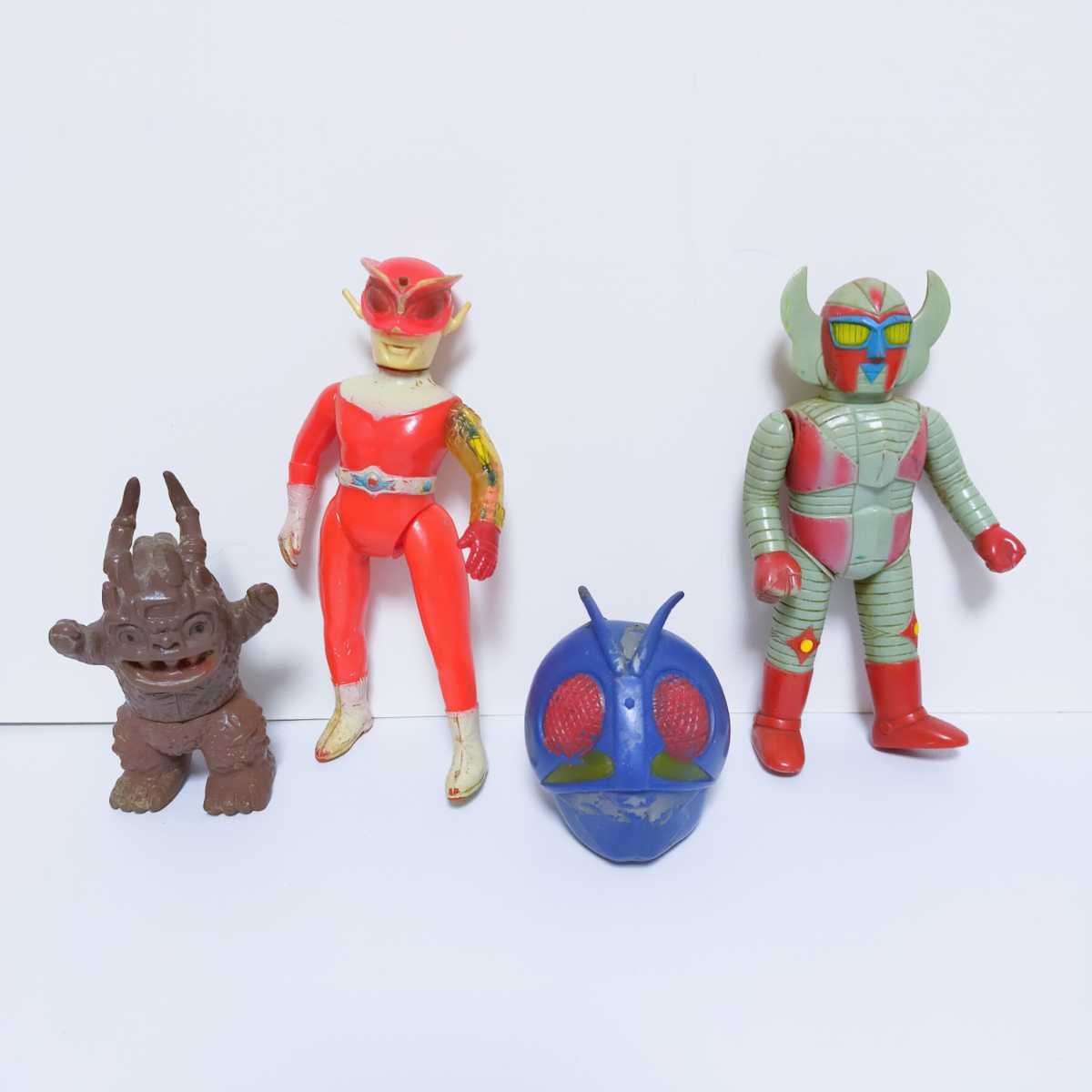当時物 ジャンク レッドマン ザボーガー ミクラス 仮面ライダー ポピー