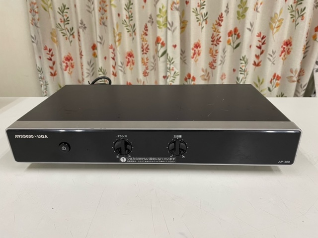 JOYSOUND パワーアンプ AP-300 動作OK パワーアンプ JOYSOUND AP-300