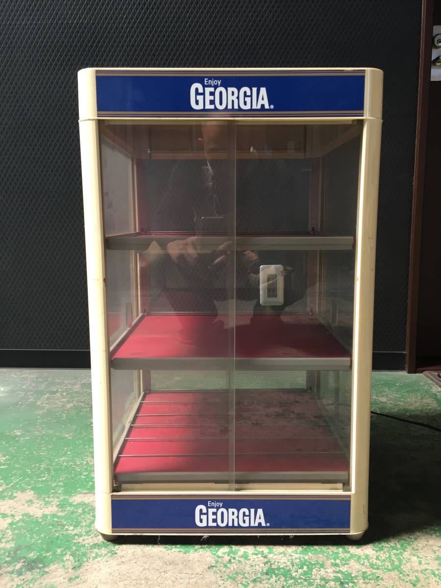 ジョージア コーヒー 缶ウォーマー ドリンク保温ケース ディスプレイ棚