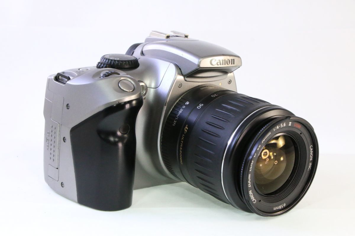 【動作確認済】Canon EOS Kiss 5 ＋ EF 28-90mm USM 実用☆キヤノン Canon EOS KISS DIGITAL ボディ+EF 28-90mm F4-5.6 II