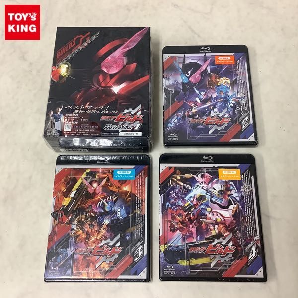 1円～ 未開封 仮面ライダービルド Blu-ray COLLECTION 全4巻セット Blu-ray
