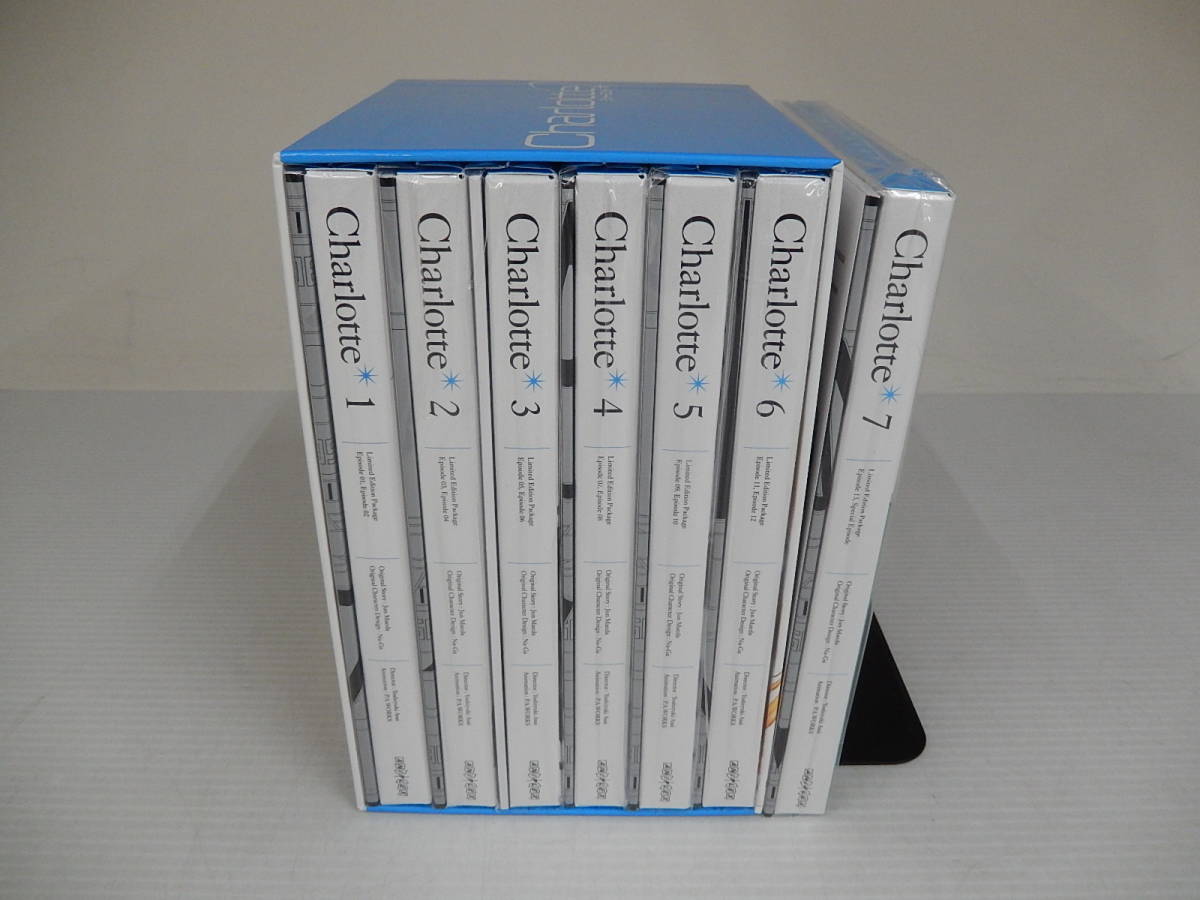 Blu-ray Charlotte シャーロット 完全生産限定版7巻セット BOX付き