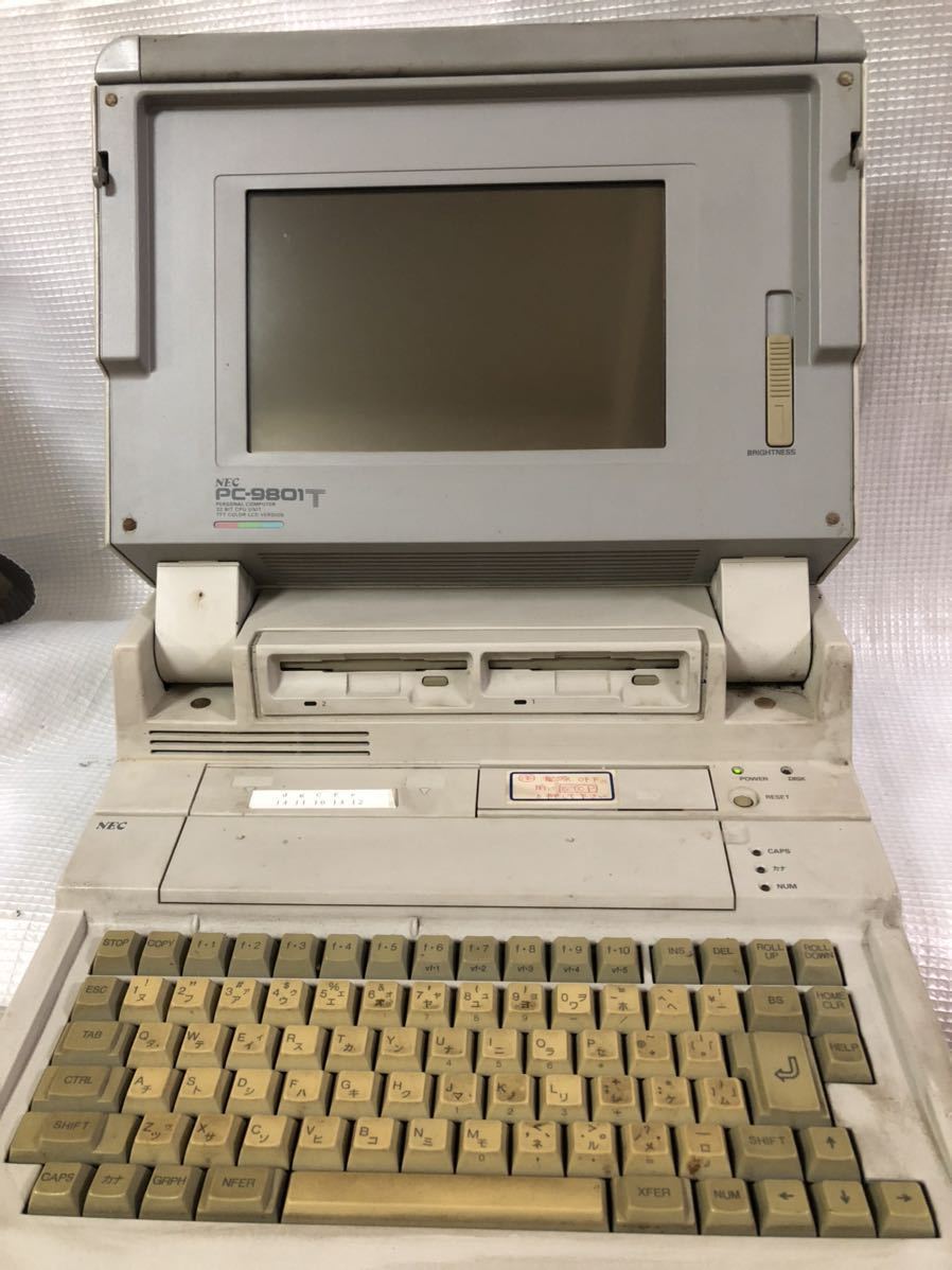 PC-9801T NEC F5 model Yahoo!オークション パーソナルコンピュータ
