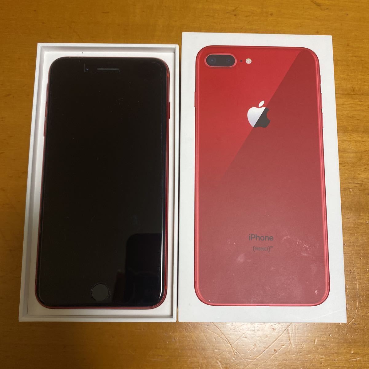 iPhone8 64GB Plus red 公式 元のキャリアはドコモでした iPhone8 Plus