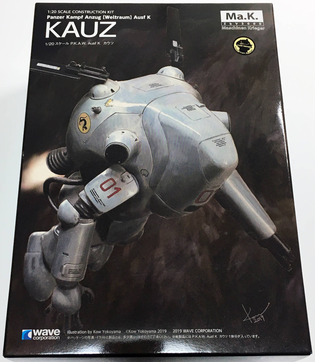 Ma.K. KAUZ & LEOPARD 1/20 プラモデル 2種セット 1⁄20 K マシーネンクリーガー Ausf Kauz カウツ P.K.A. WAVE P.K.A.W.