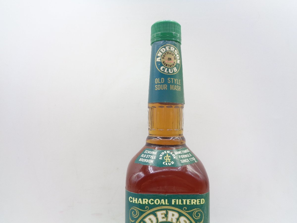 CLUB ANDERSON 10年 43％ 10年古酒 10年熟成 ANDERSON CLUB 10