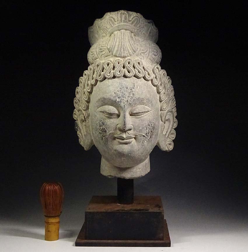 仏教工芸品 井波彫刻 時代彫刻 古美術 木彫仏教 香樟材 - 特大高72cm