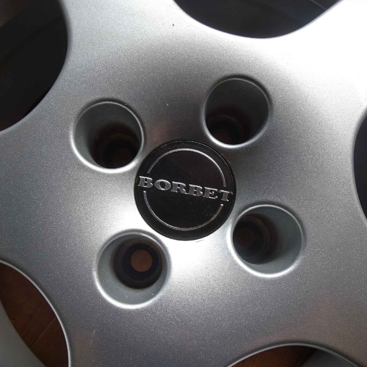 4本SET 会社宛 送料無料 16 ×7J BORBET アルミ ホイール 4穴 PCD 100mm