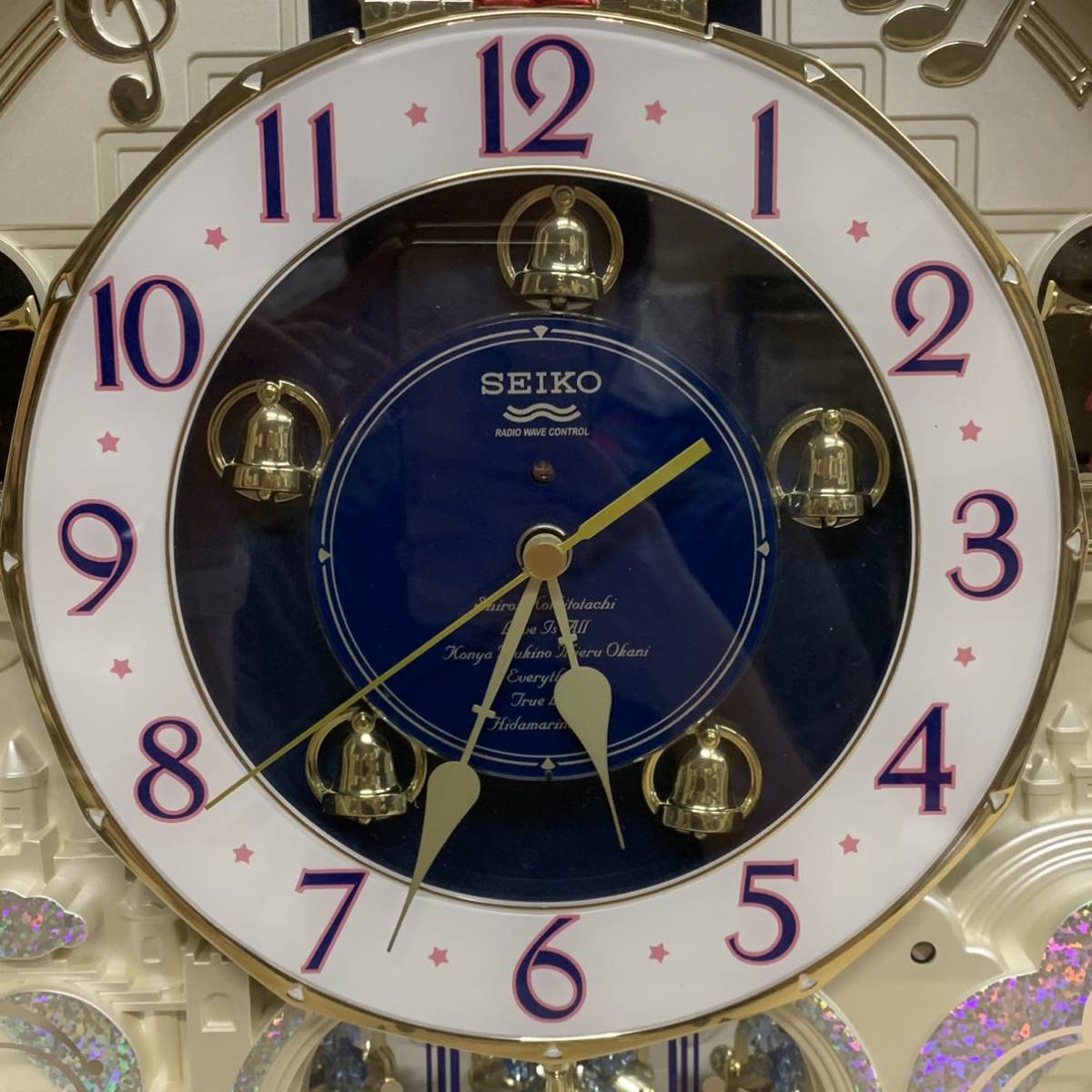 1円~【動作未確認】SEIKO CLOCK セイコークロック RADIO WAVE CONTROL 