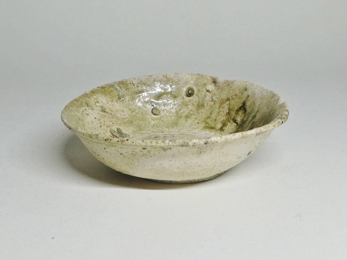 山茶碗 古常滑 入蘆花 常滑焼 平安–鎌倉時代 木箱付（794–1333CE）