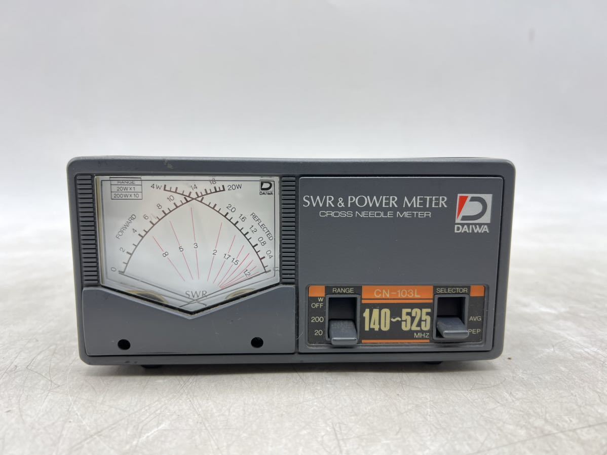 DAIWA CN-103 140-525MHz SWR＆パワー計 144/430 CN-103L SWR DAIWA