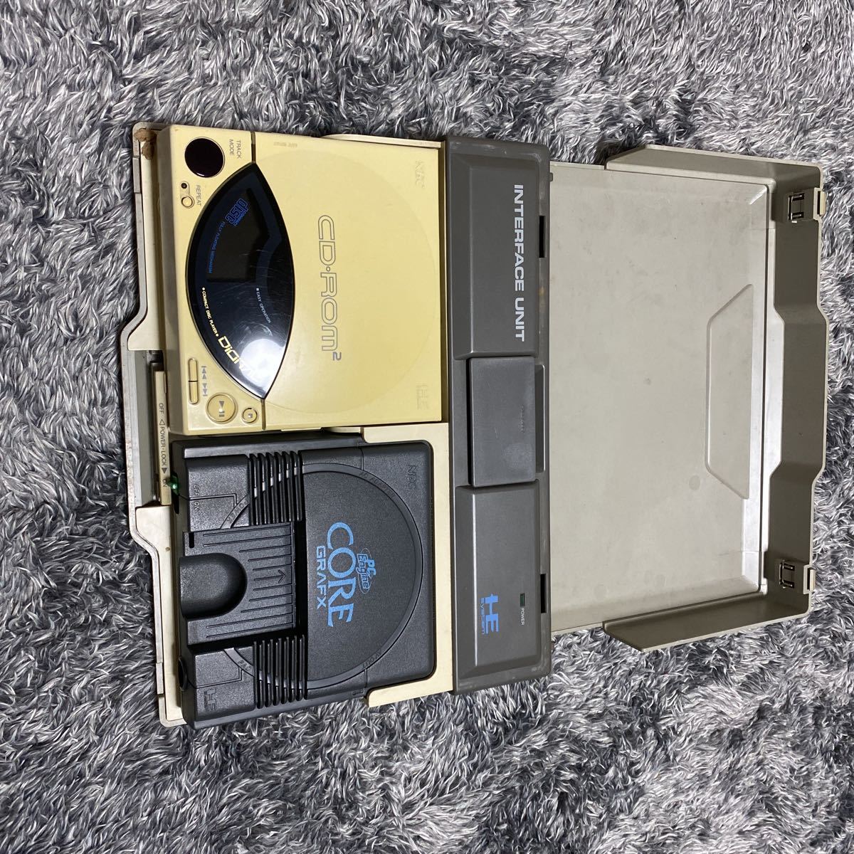 CD-ROM2 PCエンジン 動作未確認 SUPER NEC 動作 箱付き PC 付属品多数 本体