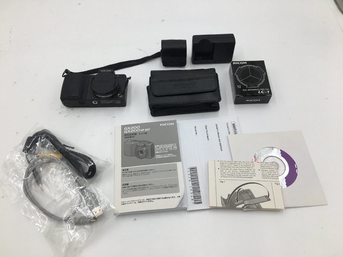 ♪▲【RICOH リコー】デジタルカメラ/GX200 VF KIT 0921 8