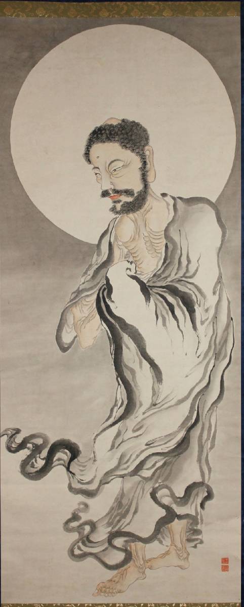 | 紀州の画家紹介 コラム 和歌山県立博物館 出山釈迦図｜古美術・掛け軸の販売・買取・鑑定-松本松栄堂 野呂介石（のろかいせき） １０ 公式通販 模写&frasl;野呂介石&frasl;湖山青桐書屋図&frasl;山水図&frasl;掛軸☆宝船☆AE-90 野呂介石 寛政三年遊白浜鉛山温泉真景図 古美術瀬戸 - 狩野探幽 狩野永岳 出山釈迦図・雪景山水図