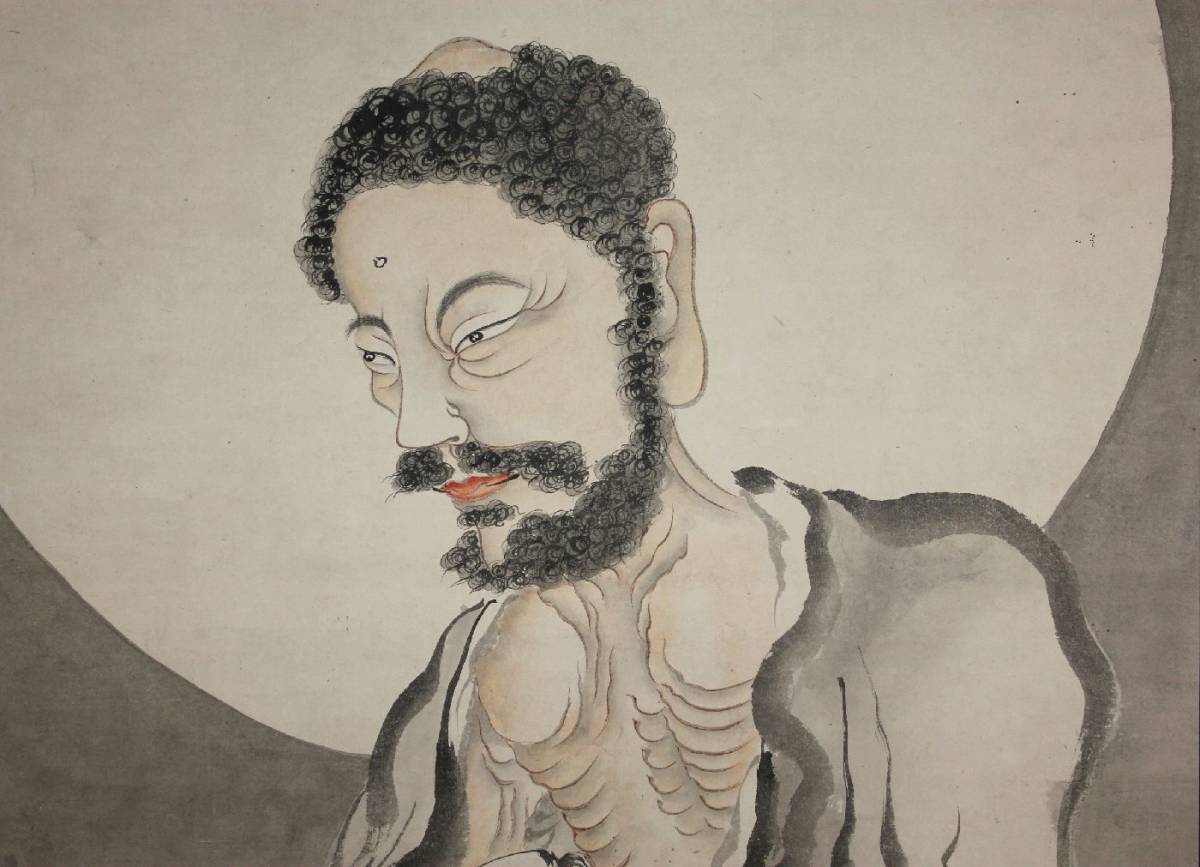 | 紀州の画家紹介 コラム 和歌山県立博物館 出山釈迦図｜古美術・掛け軸の販売・買取・鑑定-松本松栄堂 野呂介石（のろかいせき） １０ 公式通販 模写&frasl;野呂介石&frasl;湖山青桐書屋図&frasl;山水図&frasl;掛軸☆宝船☆AE-90 野呂介石 寛政三年遊白浜鉛山温泉真景図 古美術瀬戸 - 狩野探幽 狩野永岳 出山釈迦図・雪景山水図