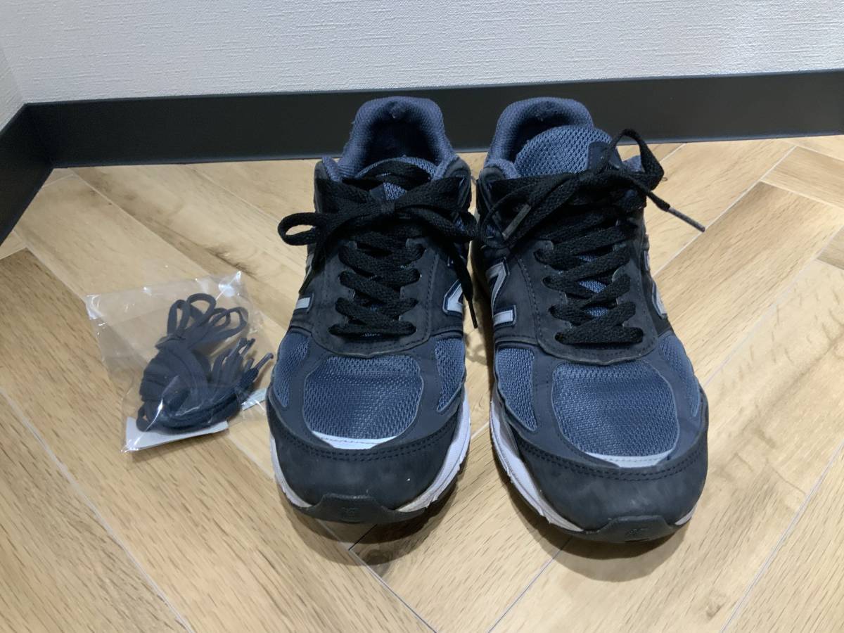 New Balance ニューバランス 990 v5 ネイビー US 9 27cm アメリカ製 ニューバランス Balance New In x 0