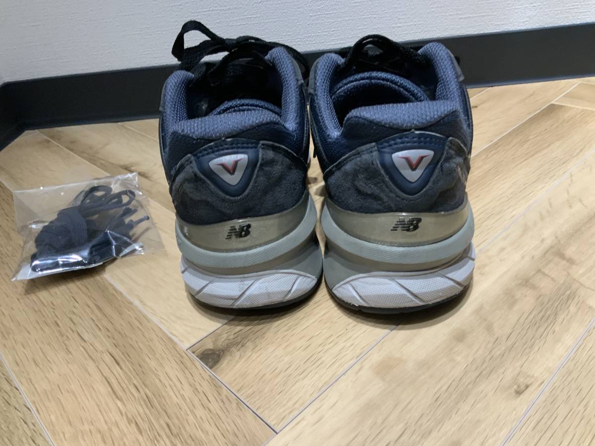 New Balance ニューバランス 990 v5 ネイビー US 9 27cm アメリカ製 ニューバランス Balance New In x 0