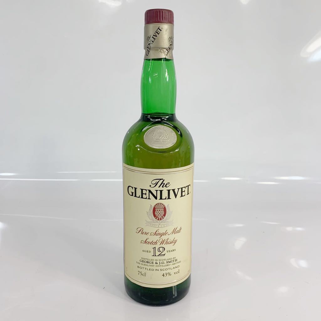 未開栓 the GLENLIVET グレンリベット 12年 750ml 43% 古酒 洋酒