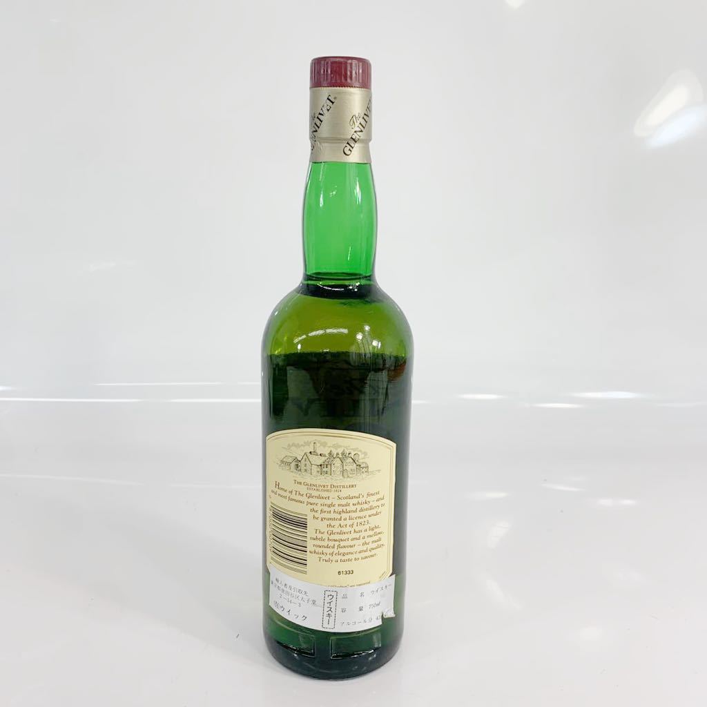 未開栓 the GLENLIVET グレンリベット 12年 750ml 43% 古酒 洋酒