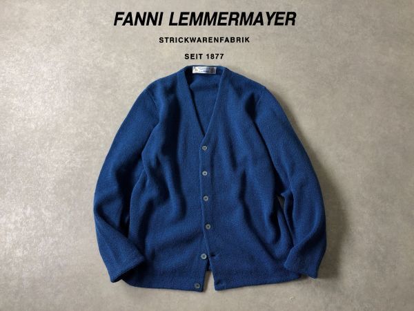  定価9.9万 FANNI LEMMERMAYER アルパカ100％ ウールニット カーディガン ロイヤルブルー ファニ レママイヤー(カーディガン)｜売買されたオークション情報、yahooの商品情報をアーカイブ公開 - オー カーディガン