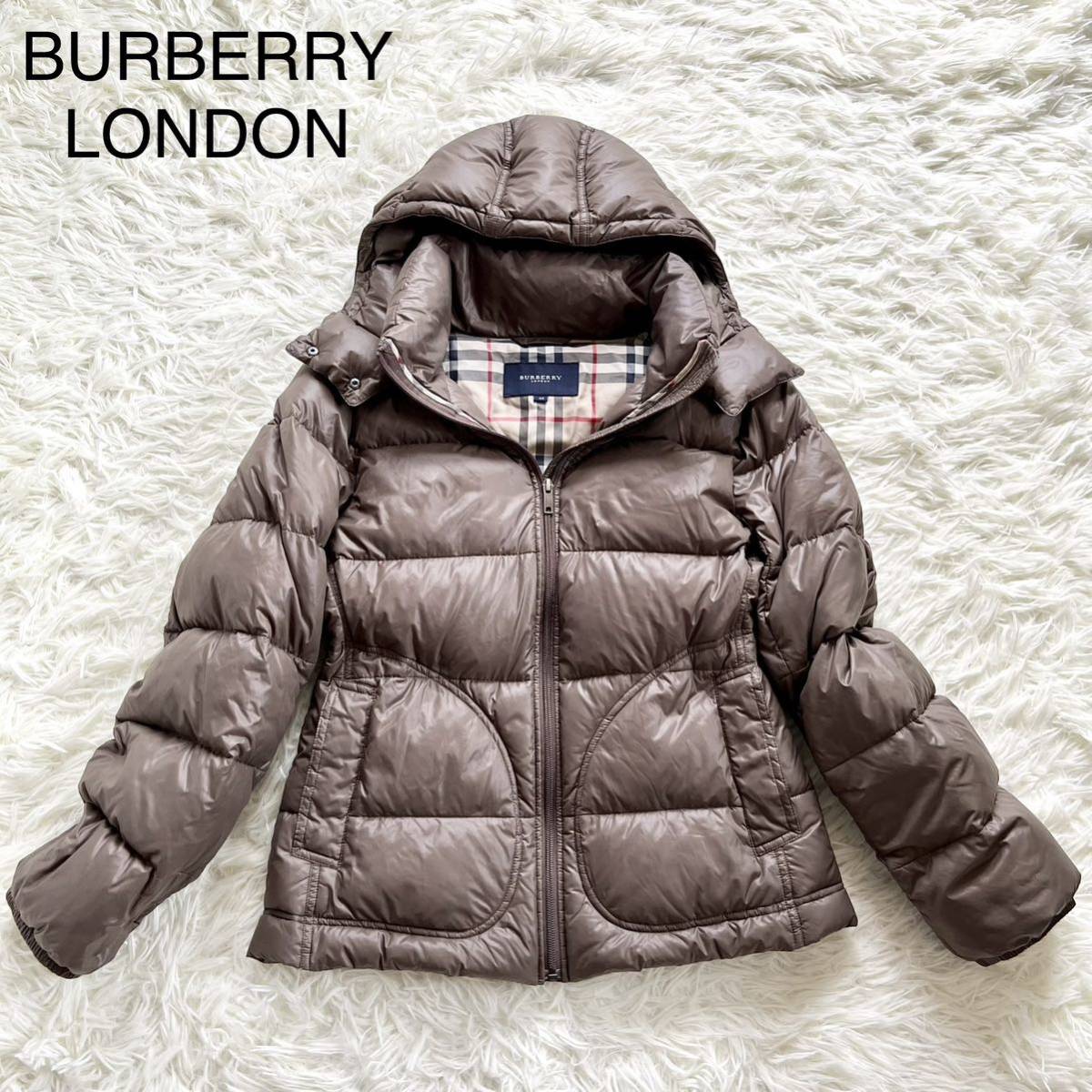 美品】BURBERRY LONDON バーバリーロンドン ダウンジャケット 40 L位 