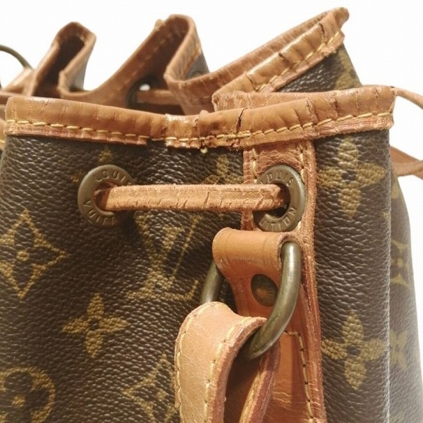 1円～最落なし ルイヴィトン モノグラム プチノエ M42226 バッグ ショルダーバッグ レディース☆0331 モノグラム ルイ・ヴィトン LOUIS ルイヴィトンの巾着バッグ！！M42226&frasl;プチ・ノエの買取価格をお伝えし キングラム ノエ』M42226