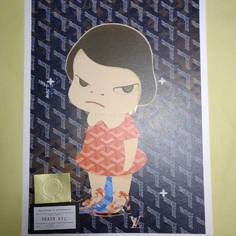 DEATH NYC 世界限定100枚 アートポスター 奈良美智 NARA YOSHITOMO