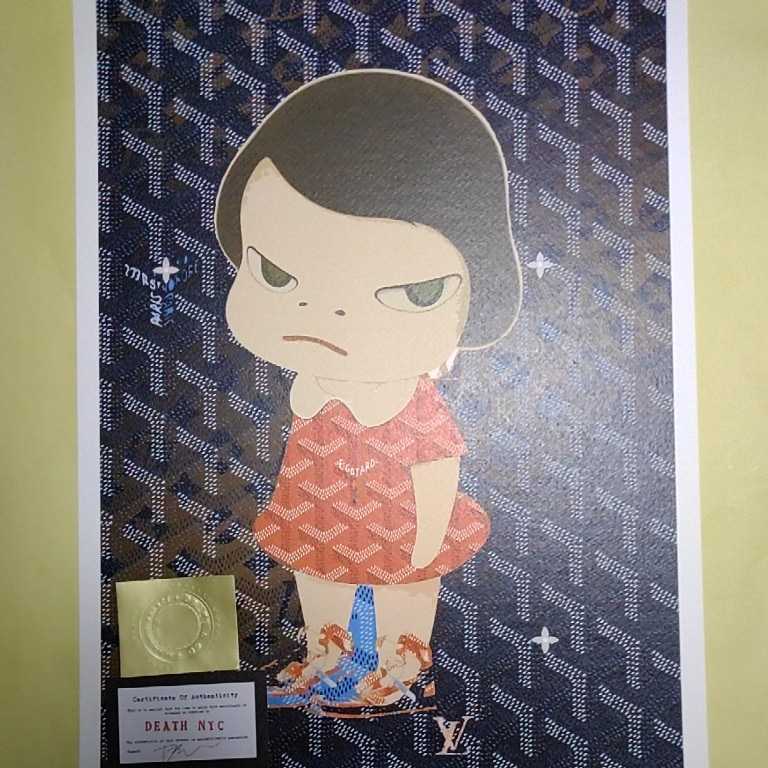 DEATH NYC 世界限定100枚 アートポスター 奈良美智 NARA YOSHITOMO