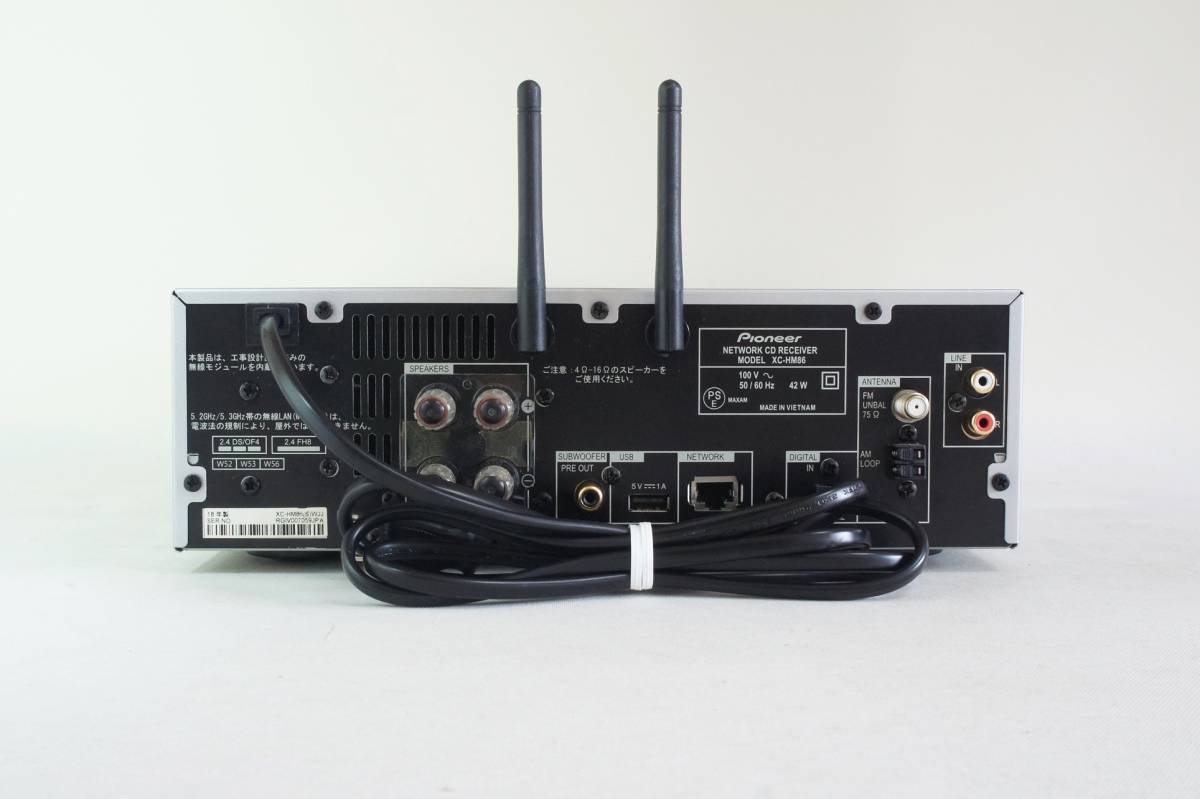 XC-HM86 Pioneer ネットワークCDレシーバー ハイレゾ対応 CDレシーバー