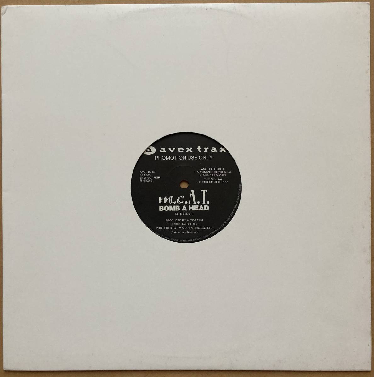 A Bomb Head! ⁄ | – m.c.A・T Head!(Raveman m.c.A·T ボンバヘッ!」の