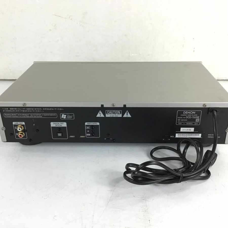 【保証品】DENON DCD-755RE CDプレーヤー 動作確認済◆1週間保証【福岡】 DENON デノン CDプレーヤー &frasl; アバックWEB-SHOP :