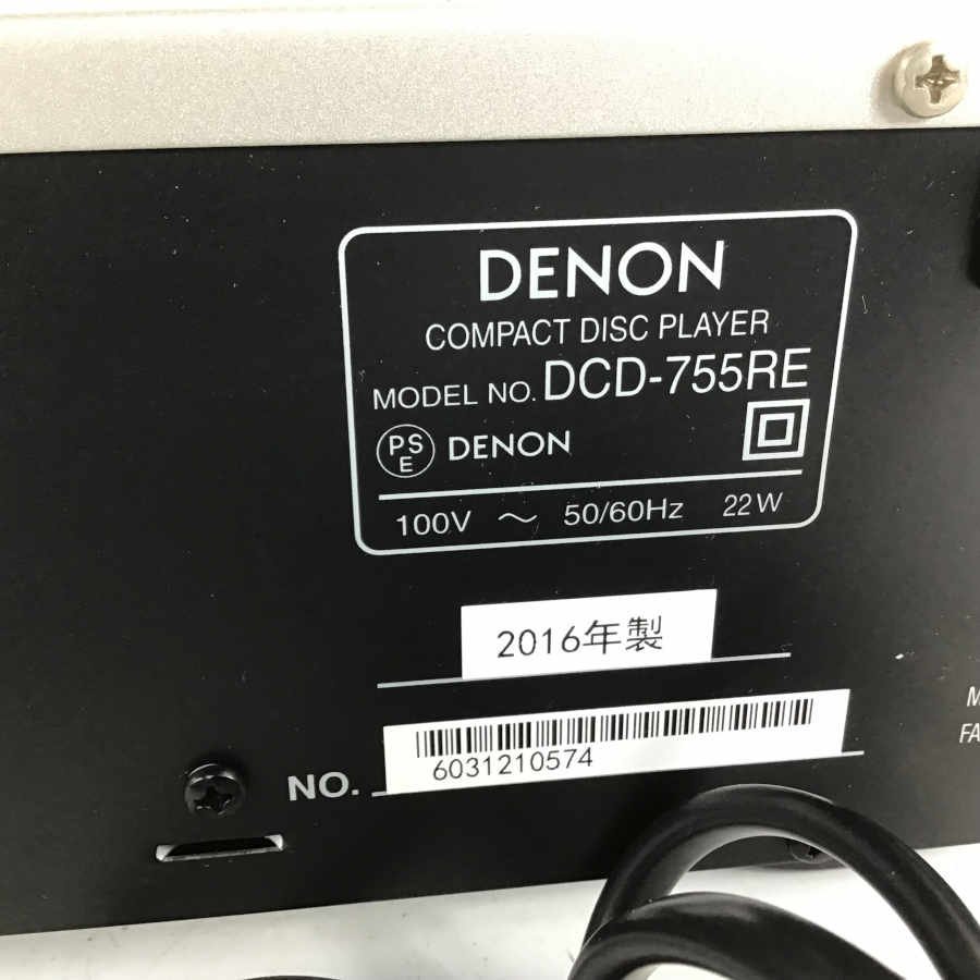 【保証品】DENON DCD-755RE CDプレーヤー 動作確認済◆1週間保証【福岡】 DENON デノン CDプレーヤー &frasl; アバックWEB-SHOP :
