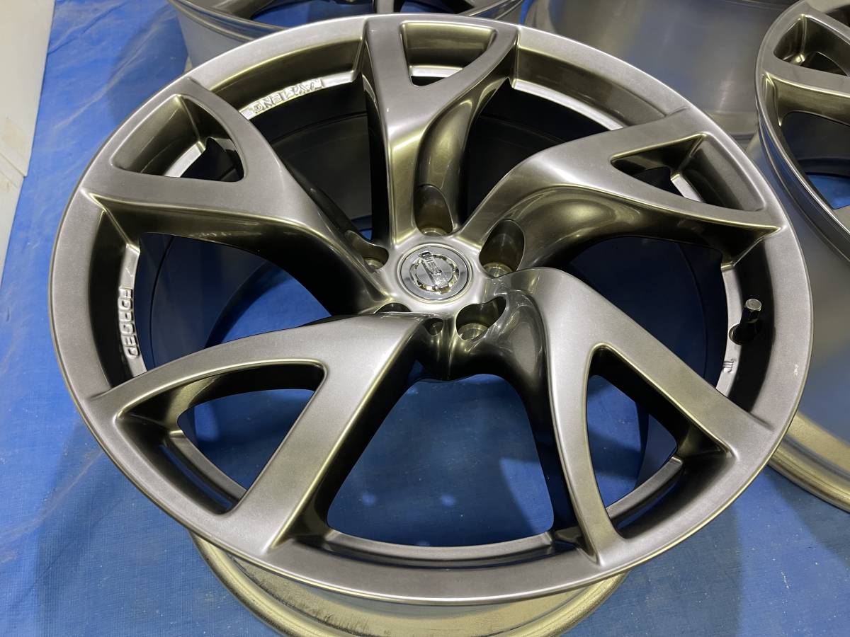 日産 フェアレディZ34純正アルミホイールRAYS製19インチ9J+47 4本