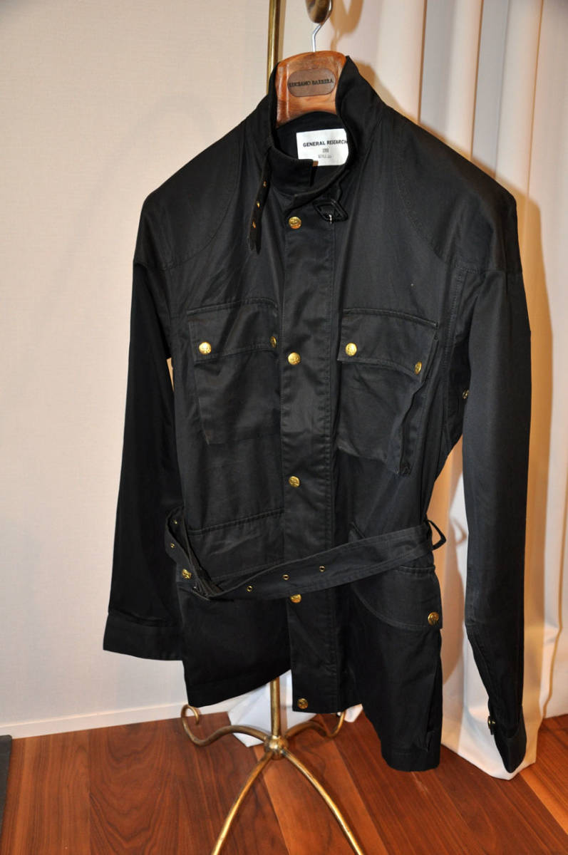 GENERAL RESEARCH ジェネラルリサーチ 高密度コットン 撥水 ライダース コート 日本製 STYLE 293 vintage ヴィンテージ 名作 オールド old