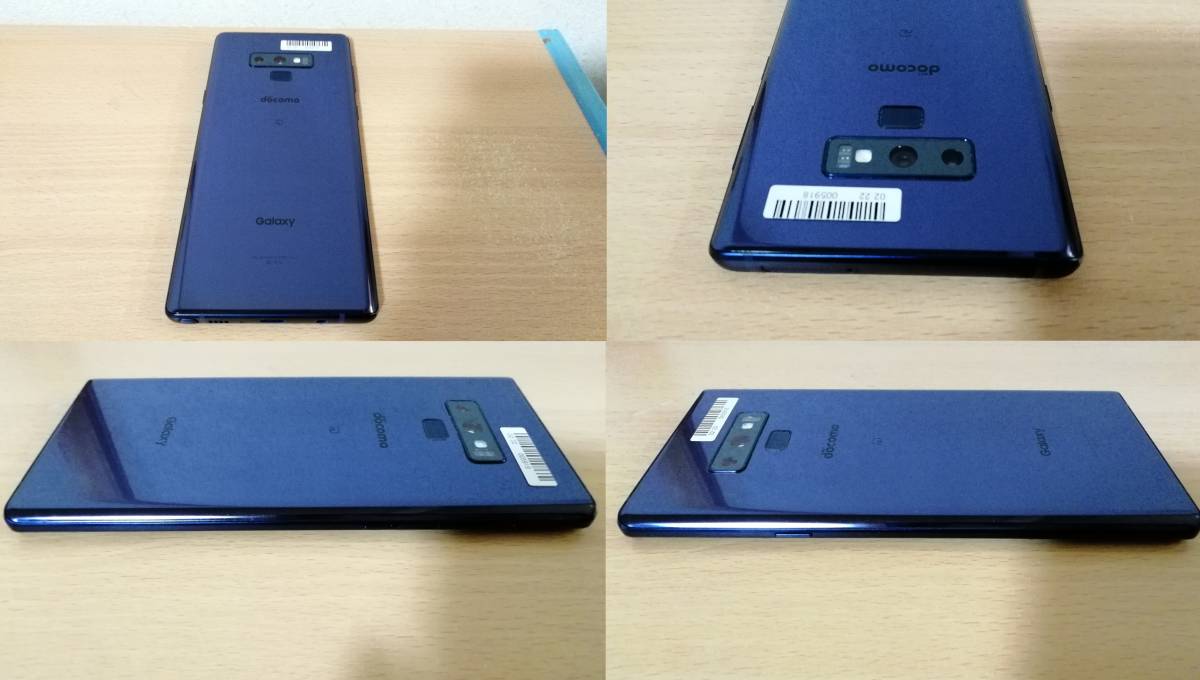 SC-01L Note9 docomo GALAXY Galaxy SIMロック解除済docomo Midnight
