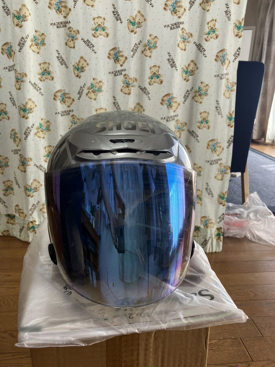 SHOEI J-FORCE2 ディープシルバー XL J-FORCE II | JET HELMET