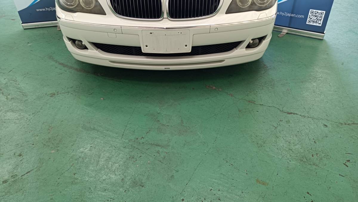 BMW 740i ( E65 ) ABA-HL40 フロントバンパー 51117142156 H18年 走行 