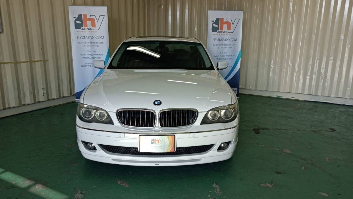 BMW 740i ( E65 ) ABA-HL40 フロントバンパー 51117142156 H18年 走行 