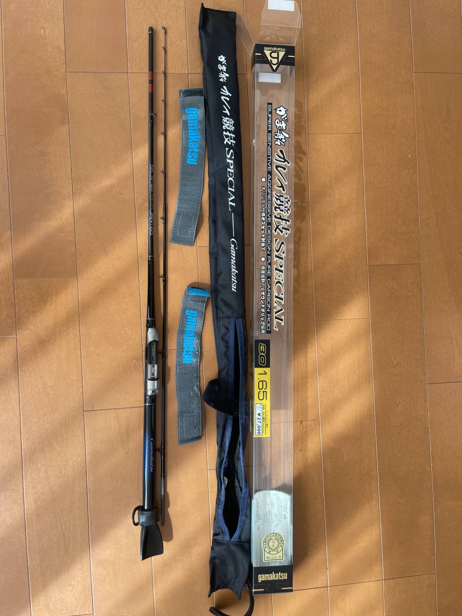 がま船 がまかつ 日本最大 カレイ競技SPECIAL Ⅱ MH 1.65m 競技