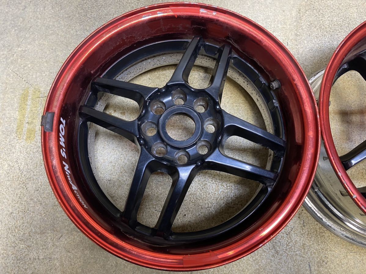 TOM'S newaction　トムス ニューアクション JAPAN 15インチ 15X6.5J +32 100/4H 中古2本 深リム NEW ニューアクション ACTION TOMS's TOM'S(トムス)のホイールの口コミ・パーツレビュー 0