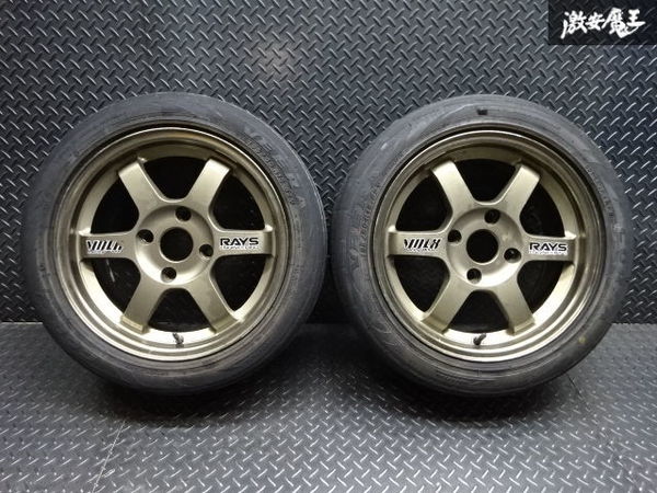 ○RAYS レイズ ボルクレーシング VR TE37 鍛造 FORGED 15インチ 6.5J + 