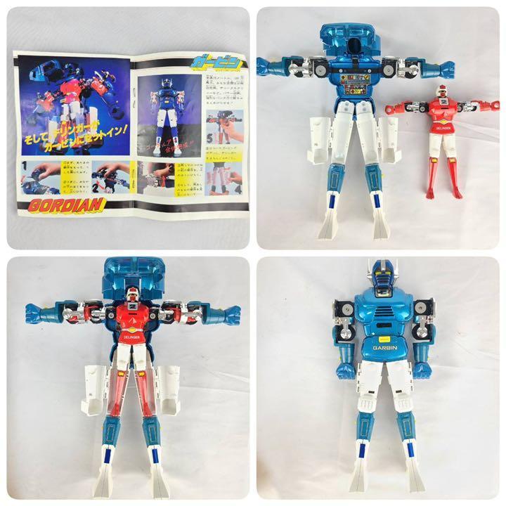 希少】 ポピー 世界の超合金 DELUXE 分身合体 闘士ゴーディアン 当時物