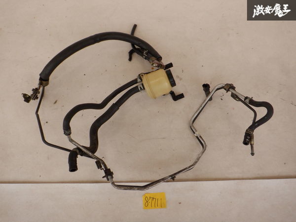 日産 純正 ER34 R34 スカイライン パワーステリング パワステ ポンプ フルード タンク 配管 ホース パイプ セット(F) 日産 滋賀オートライフハノ ステージア 後期 r34の通販 冬セール開催中