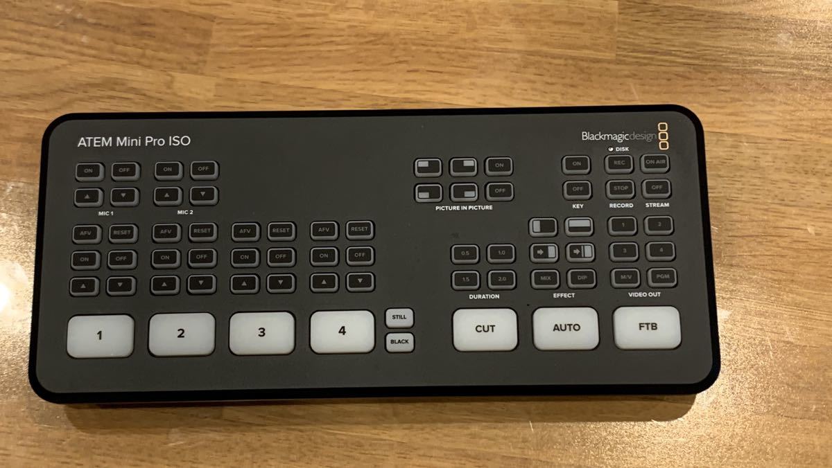 Blackmagic design ライブスイッチャー ATEM Mini Pro ISO 美品 ATEM