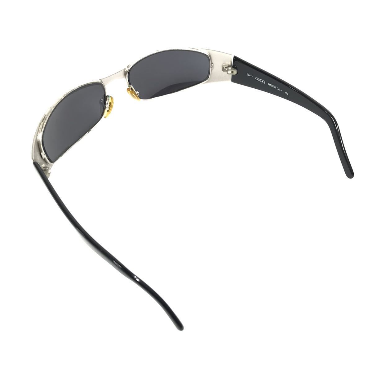 グッチ】本物 GUCCI サングラス ロゴ金具 GG 2377/S グレー色系×黒色系 