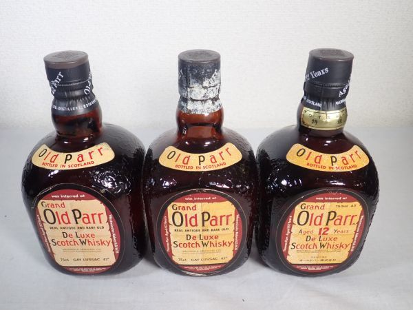 未開栓 】古酒 グランド オールドパー デラックス Grand Old Parr De